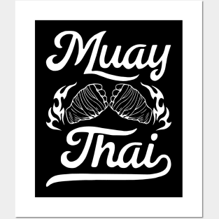 Muay Thai Posters and Art